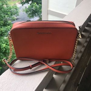 MK Orange Crossbody